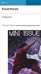 Mobile Screenshot of frontporchjournal.com